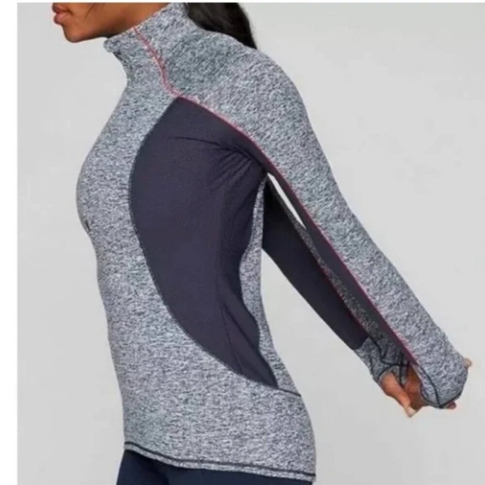 Athleta Running Wild Colorblock Pullover
